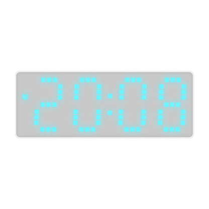 Simple Style LED Electronic Alarm Clock Battery and Plug-in Dual-use Timepiece Yida Time