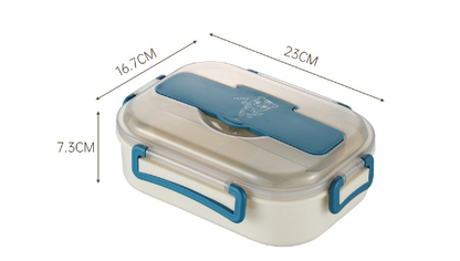 Simple portable sealed microwaveable lunch box lunch box lunch box