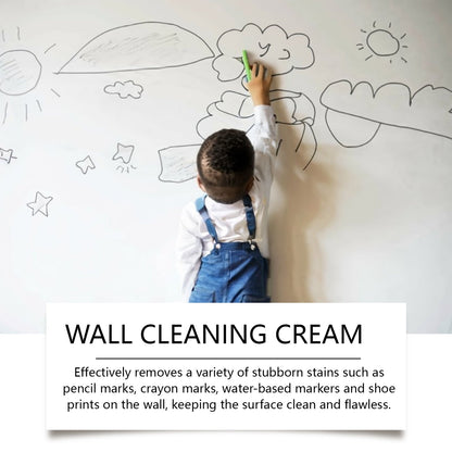 Wall Cleaning Cream, Wall Cleaning And Decontamination Cream Waterproof Renovation Stain Removal Wall Cleaner