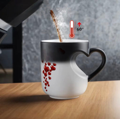 LoveReveal Color-Change Heart Mug
