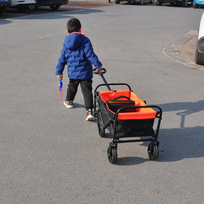 Folding Wagon Garden Shopping Beach Cart