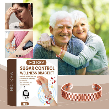 Sugar Bracelet, The Elderly Body Health Care To Relieve Discomfort, Hand In Hand To Decorate Sugar Bracelet