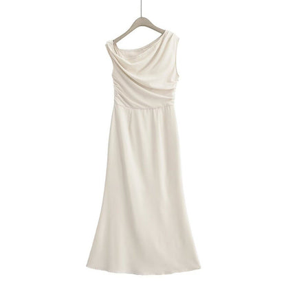 Fashionable and Sexy Off-the-Shoulder Waist-Cinching Bodycon Dress for Women