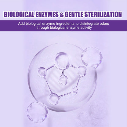 Active Enzyme Laundry Stain Remover, Laundry Softness And Long-lasting Fragrant Protective Clothing Decontamination Liquid