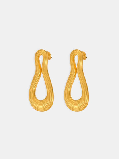 Titanium Steel Geometric Shape Earrings