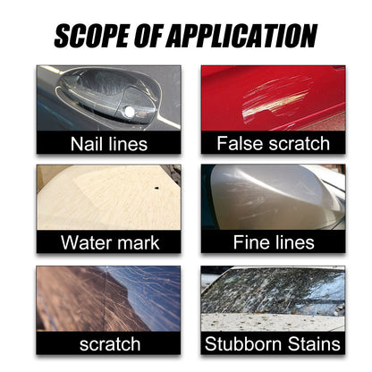 Car Scratch Remover Cloth, Nano Flash Cloth Car Scratches Water Stain Cleaning Scratches Care And Maintenance