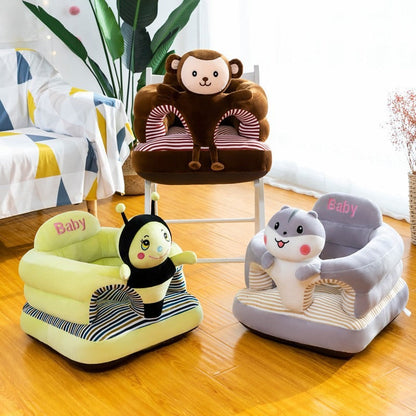 Preschool anti fall cartoon sofa chair baby learning sitting artifact enlarged and thickened tatami mat