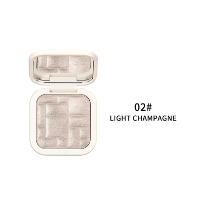 QIBEST Highlighting Powder Repairing Natural Nude Makeup Glitter Brightening Highlighting Powder