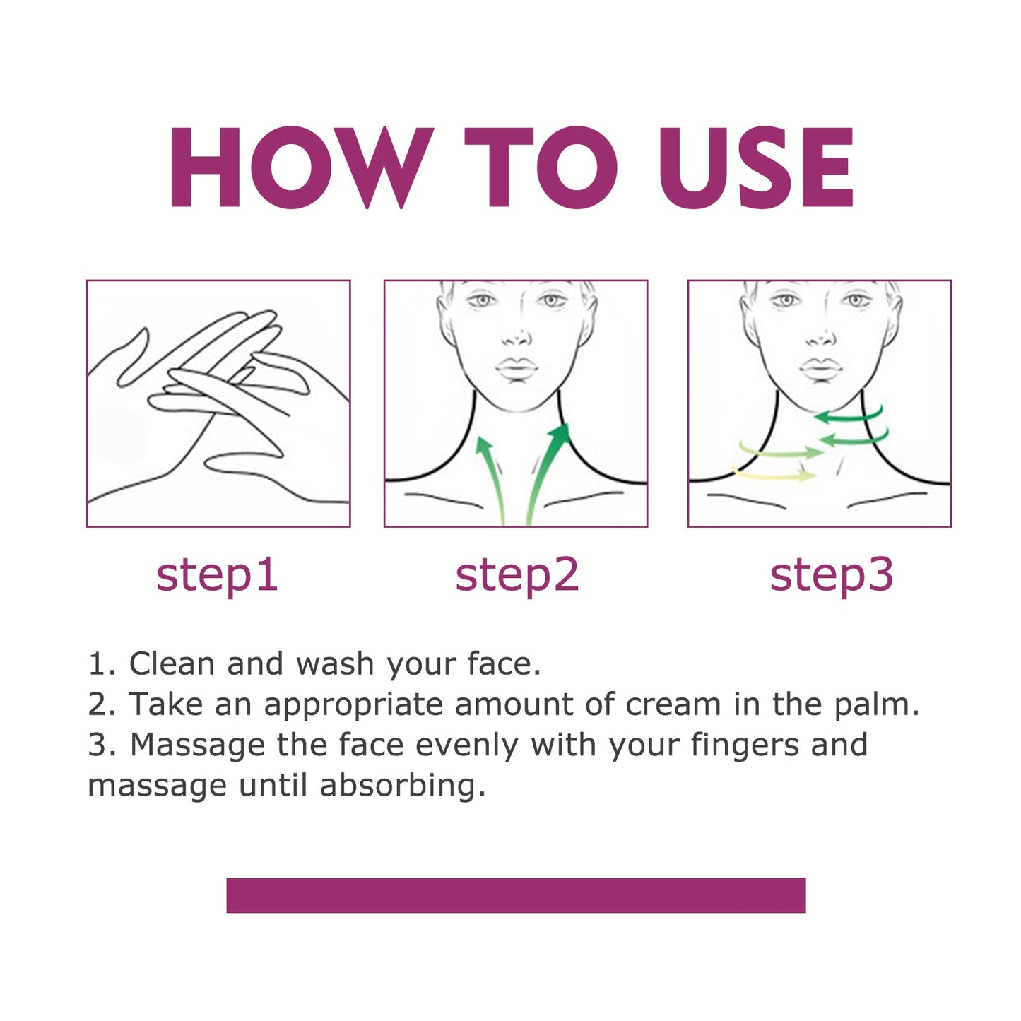 Hydrolyzed Collagen Neck Cream, Fade Neck Lines Shaping Swan Neck Smooth White Neck Cream
