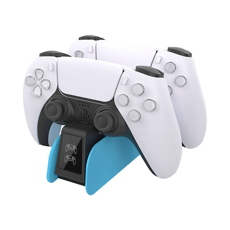 Suitable for PS5 wireless controller dual seat charging P5 controller charging dock with LED display PS5 headphone jack