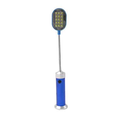 LED Flashlight Flexible 1 Mode Aluminum Desk Light Lamp 15 LED  With Magnet Torch Perfect Companion Light