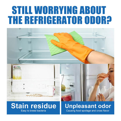 Refrigerator Cleaning Sheet Refrigerator Microwave Oven To Remove Oil And Odor Multi-Purpose Cleaning Sheet