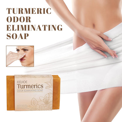 Turmeric Cleansing Soap Moisturizes Skin Women's Body Gently Cleans Odors Moisturizing Brightening Cleansing Soap