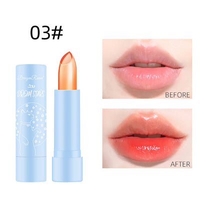 Color-Changing Lipstick Long-Lasting Moisturizing Not Easy To Decolorize Not Easy To Dip In The Cup Waterproof And Moisturizing Aloe Jelly Lipstick