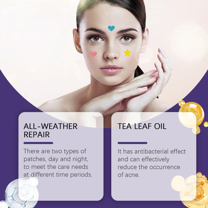 Color Acne Patch Covering Acne Print Face Patch For Comfort And Smoothness