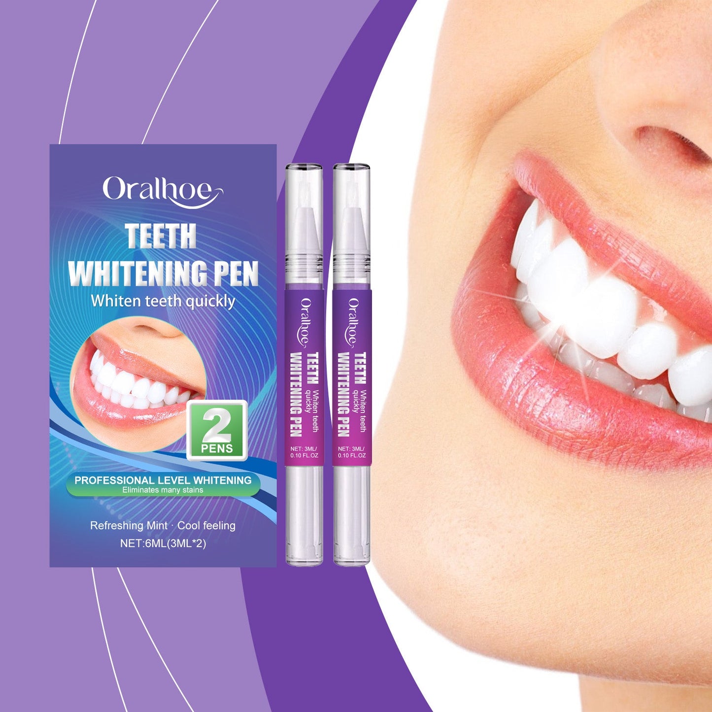 Tooth Care Gel Pen Gentle Teeth Cleaning Natural Shine Fresh Care Beauty Pen
