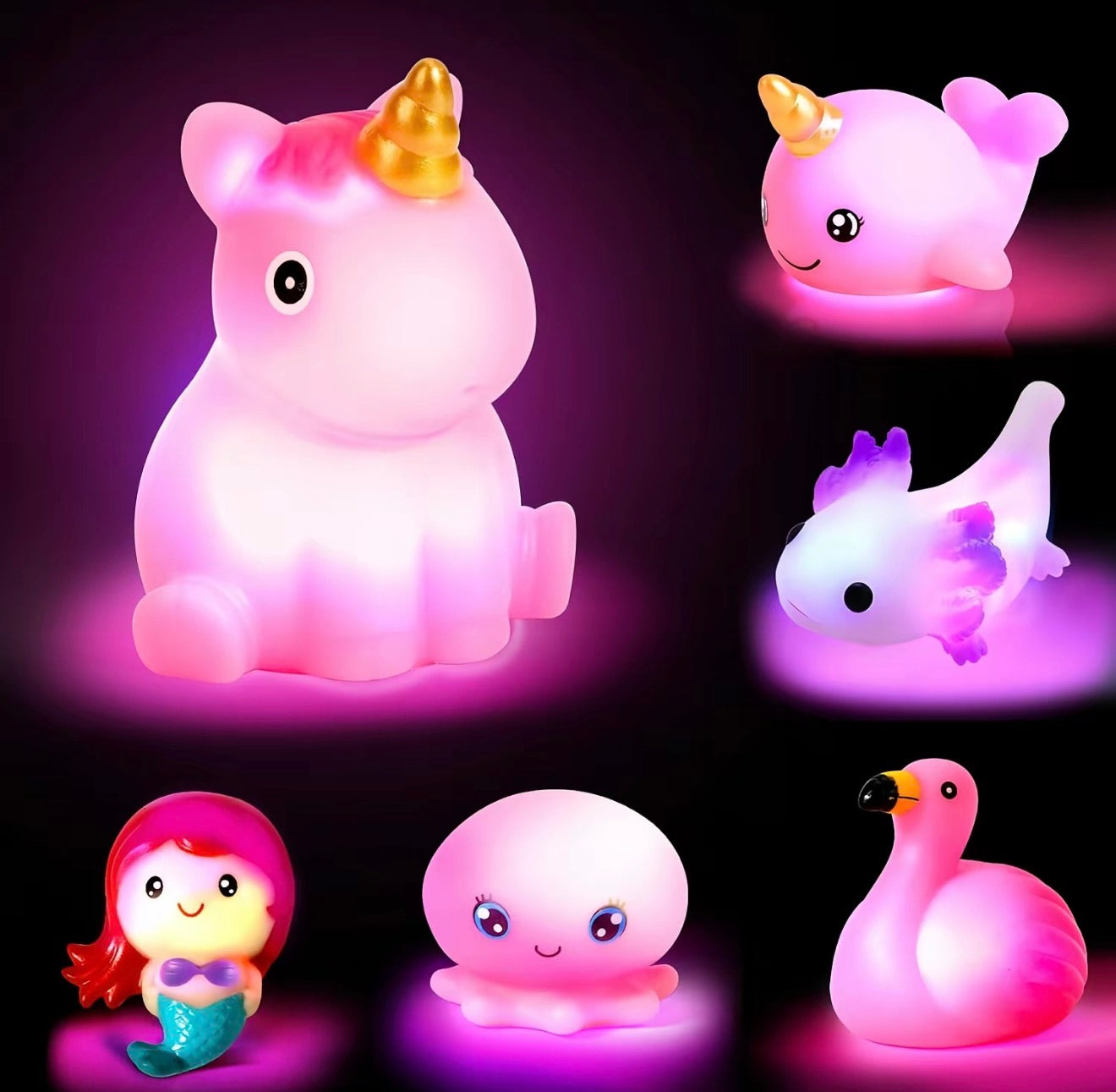 GlowSplash LED Bath Toy