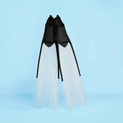 Professional Freediving Long Fins for Spearfishing, Diving, Snorkeling – PP+TPR, Anti - Skid