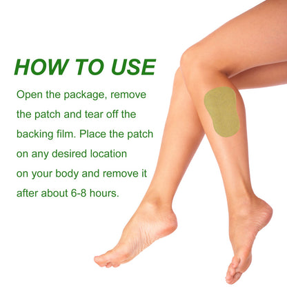 Ginger Wormwood Purifying Pads, Relieve Body Stress And Fatigue Relax Body And Body Toning Body Care Patch