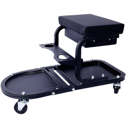 Ultimate Rolling Details and Multifunctional Car, 15'1/2 "x 8'3/4" x 18'1/2 "- Black