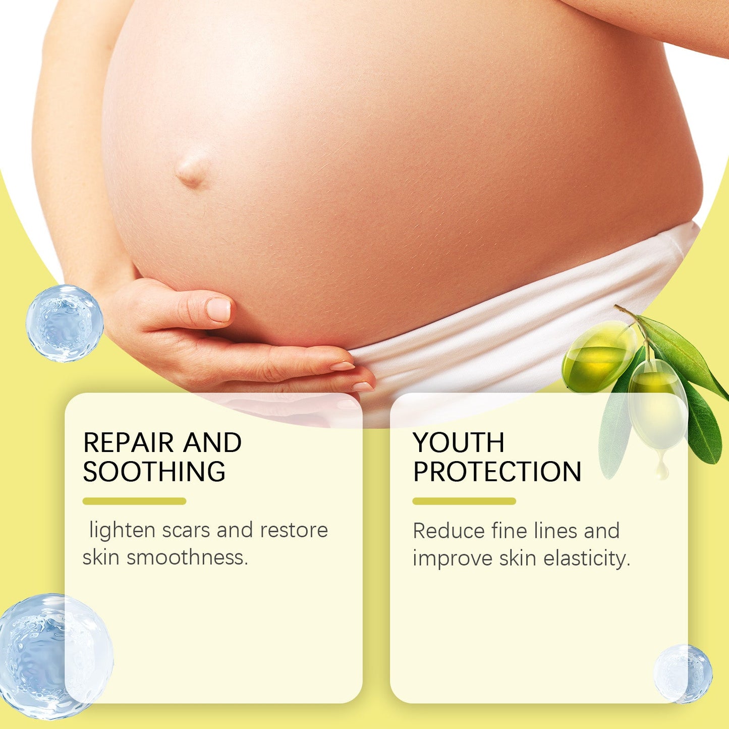 Skin Care Oil Soften And Moisturizes The Skin After Delivery And Improves The Elasticity And Luster Of The Skin