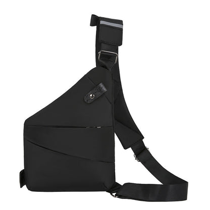 Multi functional sports waist bag single shoulder anti-theft bag lightweight and close fitting chest bag