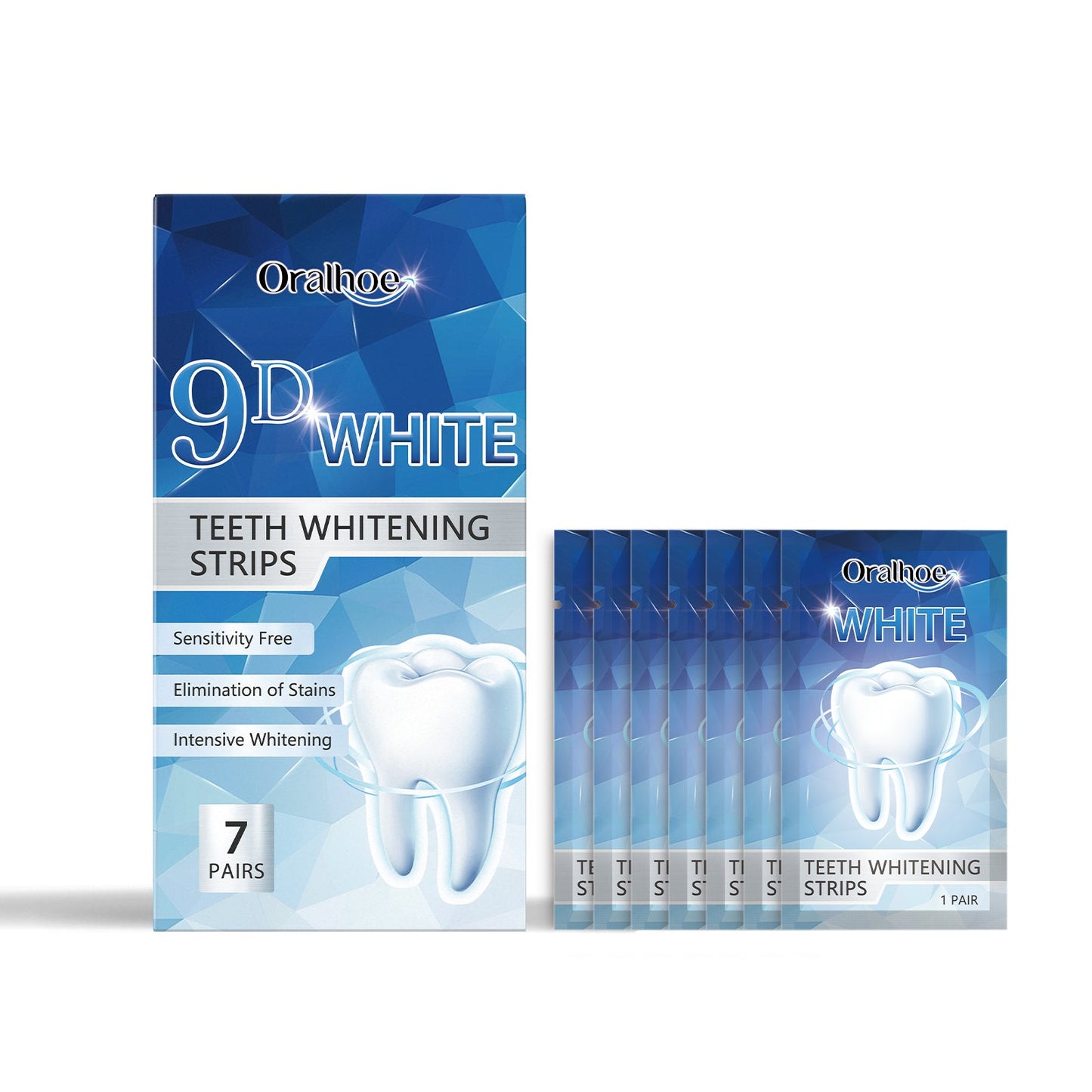 Brightening Tooth Strips, Refreshing Breath And Gently Cleaning Teeth Stains Brightening Tooth Care Strips