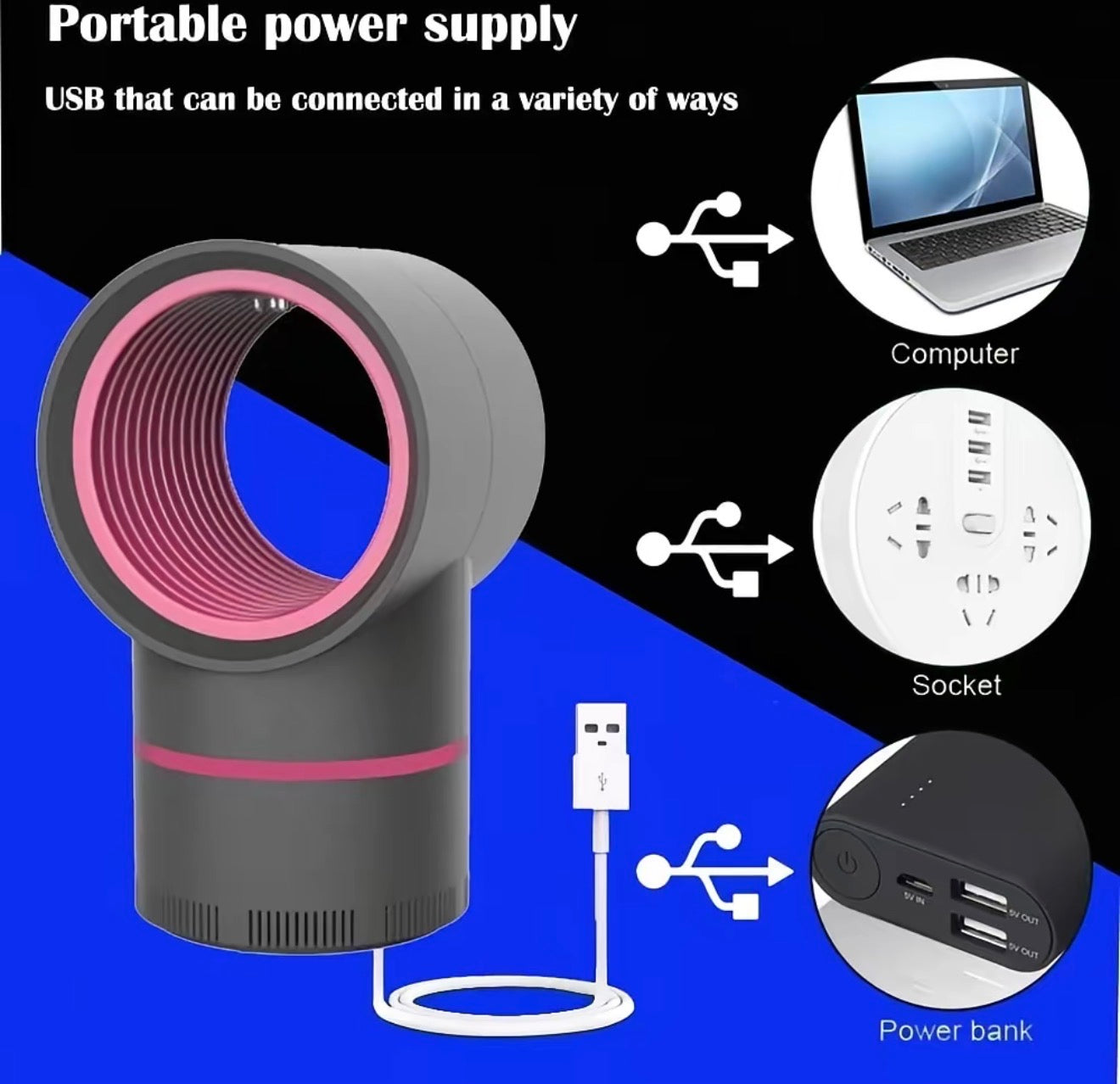 FlyGuard Electric Insect Trap Lamp