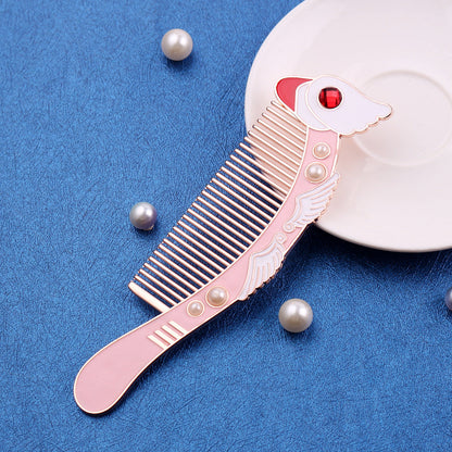 Girl Heart Creative Straight Hair Comb Cute Valentine's Day Gift