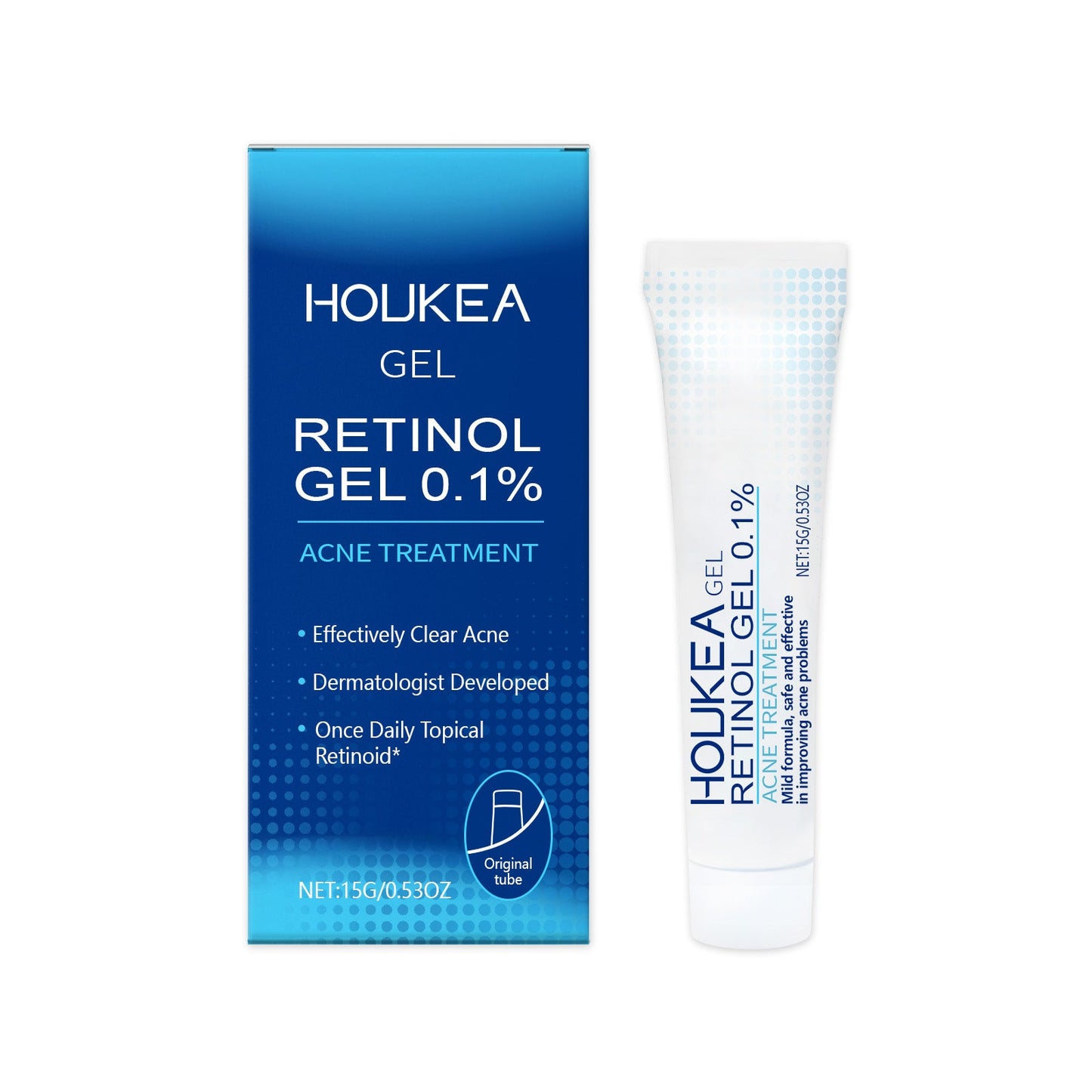 Retinol Gel Gently Cleanses Face Acne Care And Improves Skin Gel