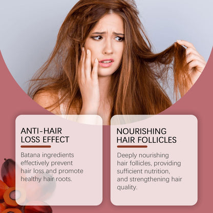 Batana Hair Oil Gentle Repair Nourishing, Supple And Plump Hair Moisturizing And Hydrating Hair Oil