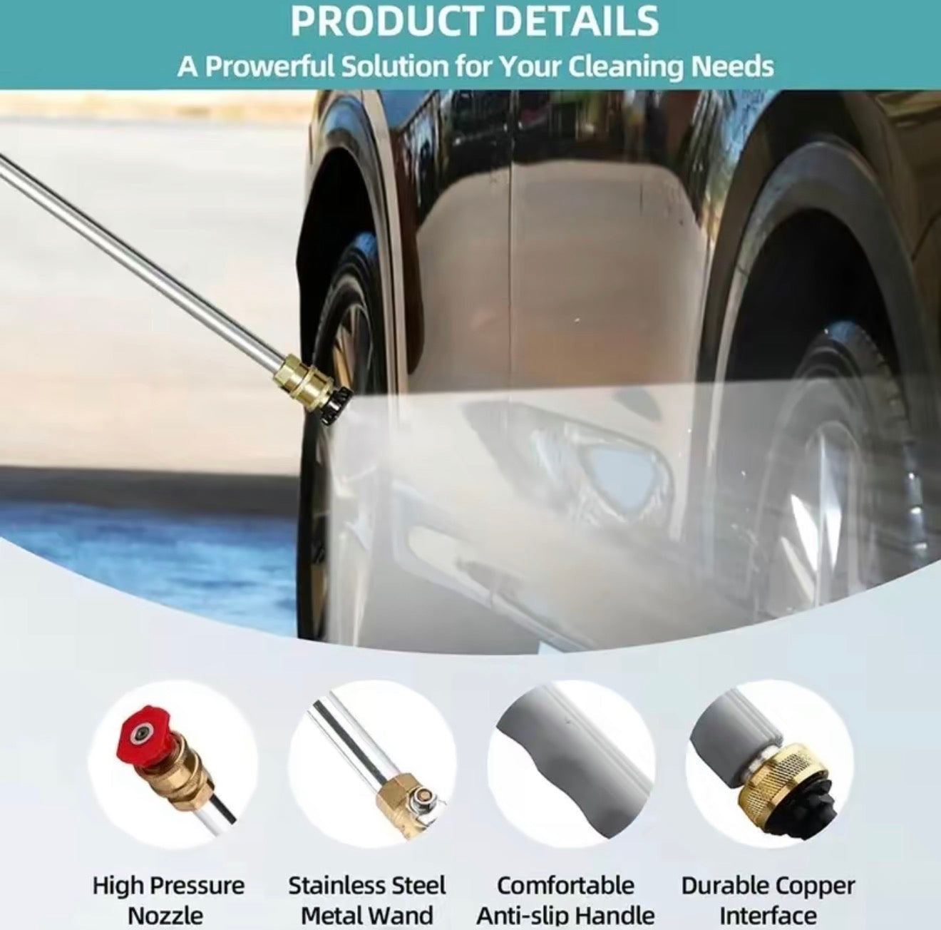 AquaForce Jet Nozzle Sprayer