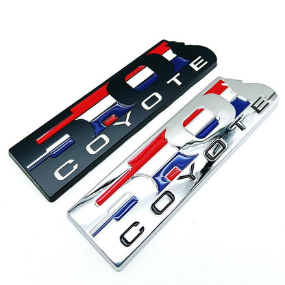 5.0 COYOTE Leaf Board Side Label