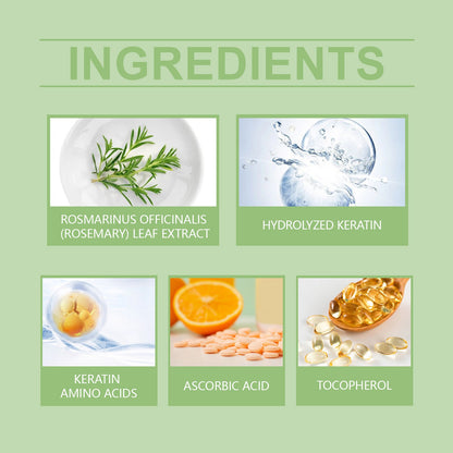 Rosemary Hair Care Capsules Nourishing Hair Care Capsules Soothing And Repairing Frizzy Rosemary Capsules