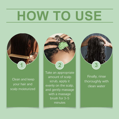 Rosemary Scalp Scrub, A Gentle, Cleansing, Moisturizing, Refreshing And Soothing Scalp Scrub