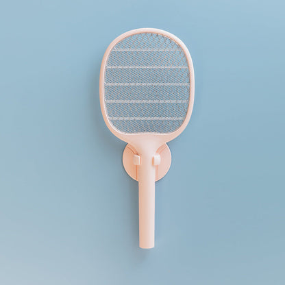 New Household Appliances Mosquito Killer Two-In-One Rechargeable USB Mosquito Killer Lamp Fly Swatter Purple Light Trap