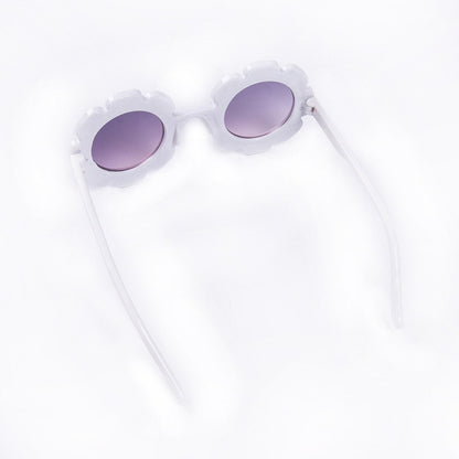 Summer Cute Toys Children Sunflower Sunglasses 6 Colors Frame Sunglasses ANTI-UV Protection Reflective Kids Sunglasses