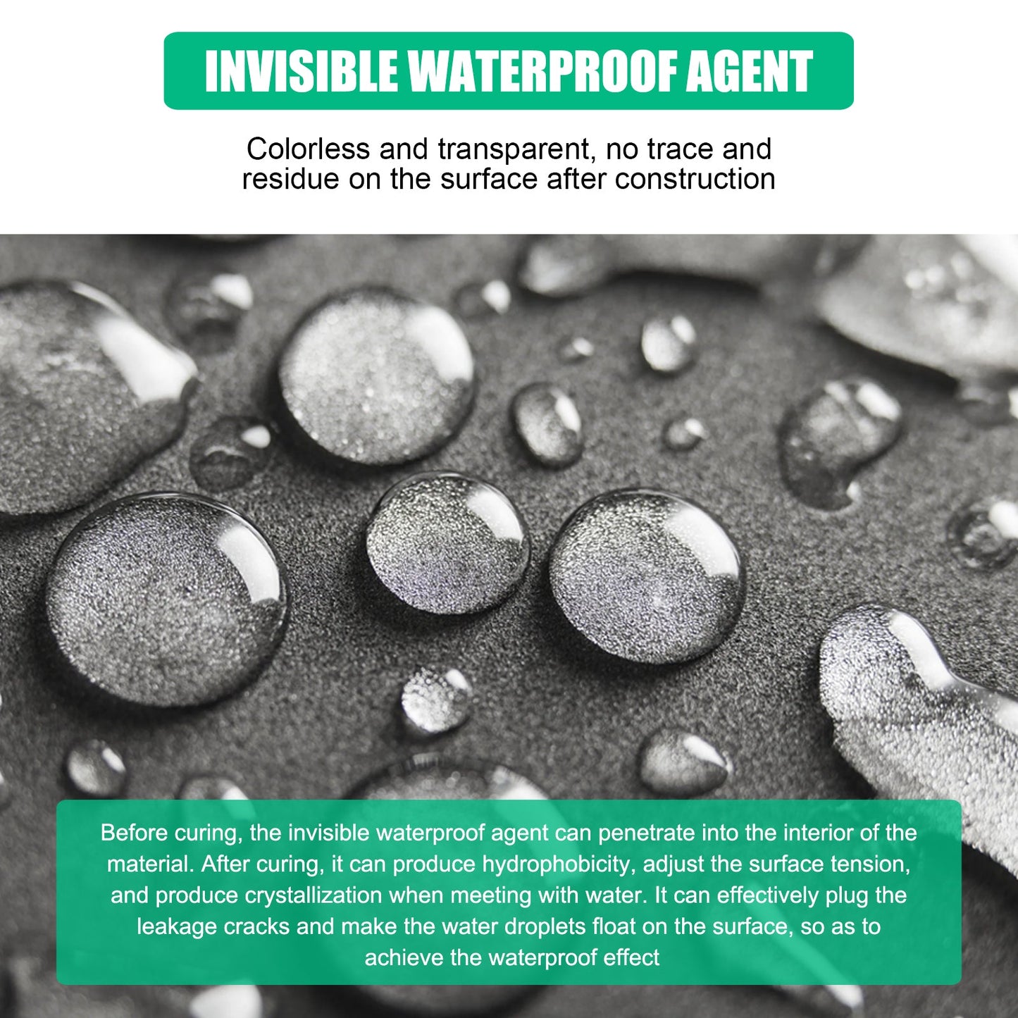 Waterproof And Leak Repair Material Self-Spraying External Wall Roof Leak-Blocking Waterproof Adhesive Paint