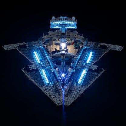 YB compatible with LEGO 75394 Empire Star Destroyer LED lighting Star Wars luminous building blocks lighting toys