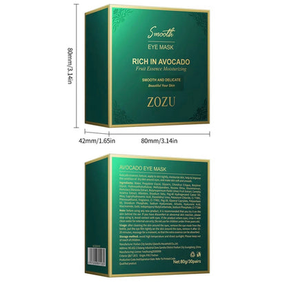 AvocaGlow Eye Mask Pads