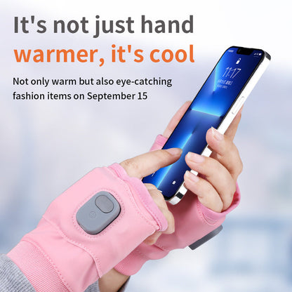 Autumn and Winter Electric Gloves Intelligent Long Range USB Heating Gloves Gaming Office Outdoor Heating Gloves