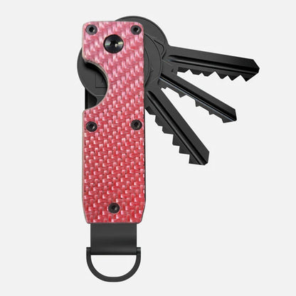 Keychain metal keychain aluminum alloy key storage keyclip