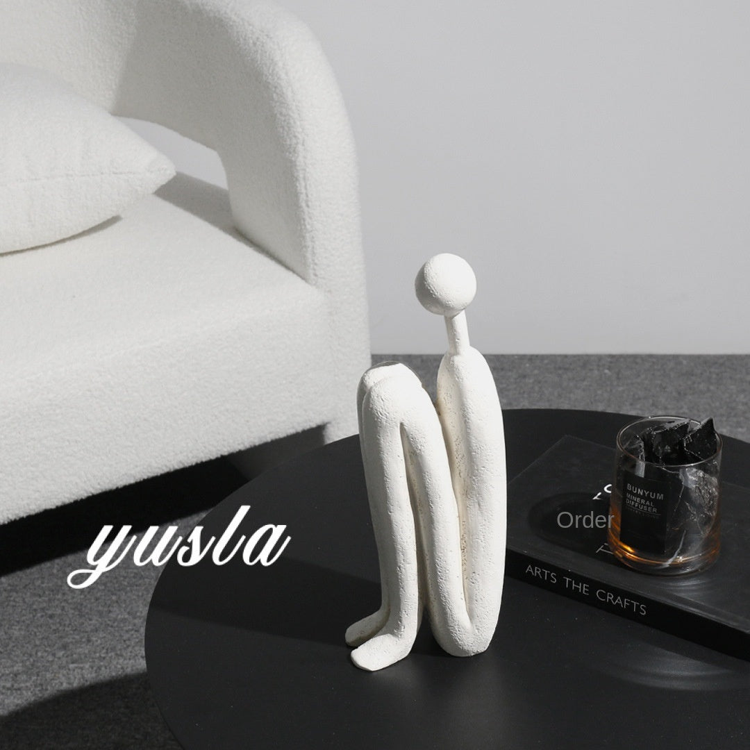 Modern Minimalist Living Room TV Cabinet Bookend Book Stand Book Support Dining Sideboard Soft Decorative Items Ornament