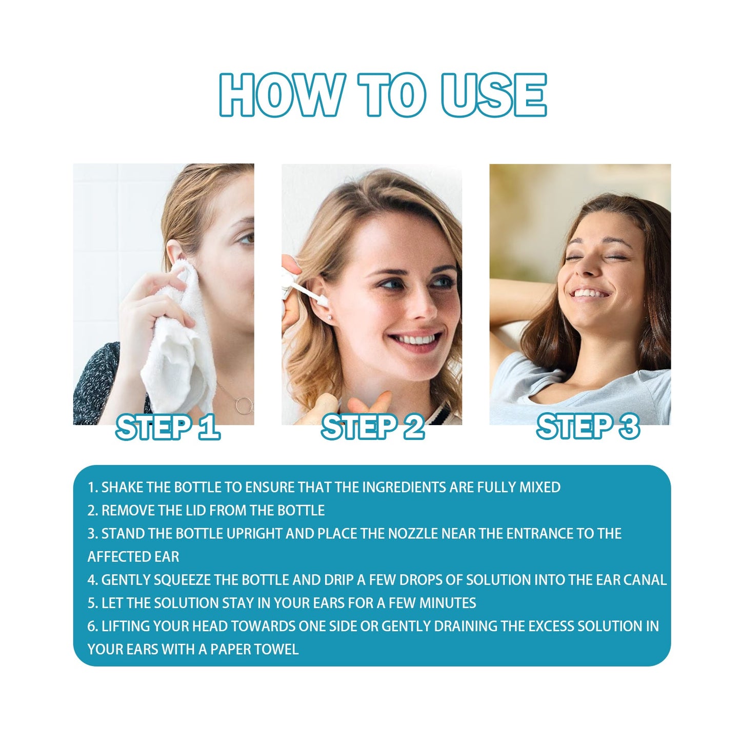 Tinnitus Care Spray For Lightheadedness, Tinnitus, Back And Ear Discomfort