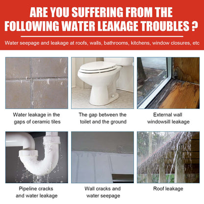 Waterproof Adhesive, Roof Bathroom Kitchen Wall Waterproof Free Smashing Brick Leakproof Paint