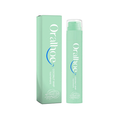 Coconut Whip Toothpaste, Multi-Flavor Teeth Clean Teeth Yellow Tartar Fresh Breath Beautiful Teeth