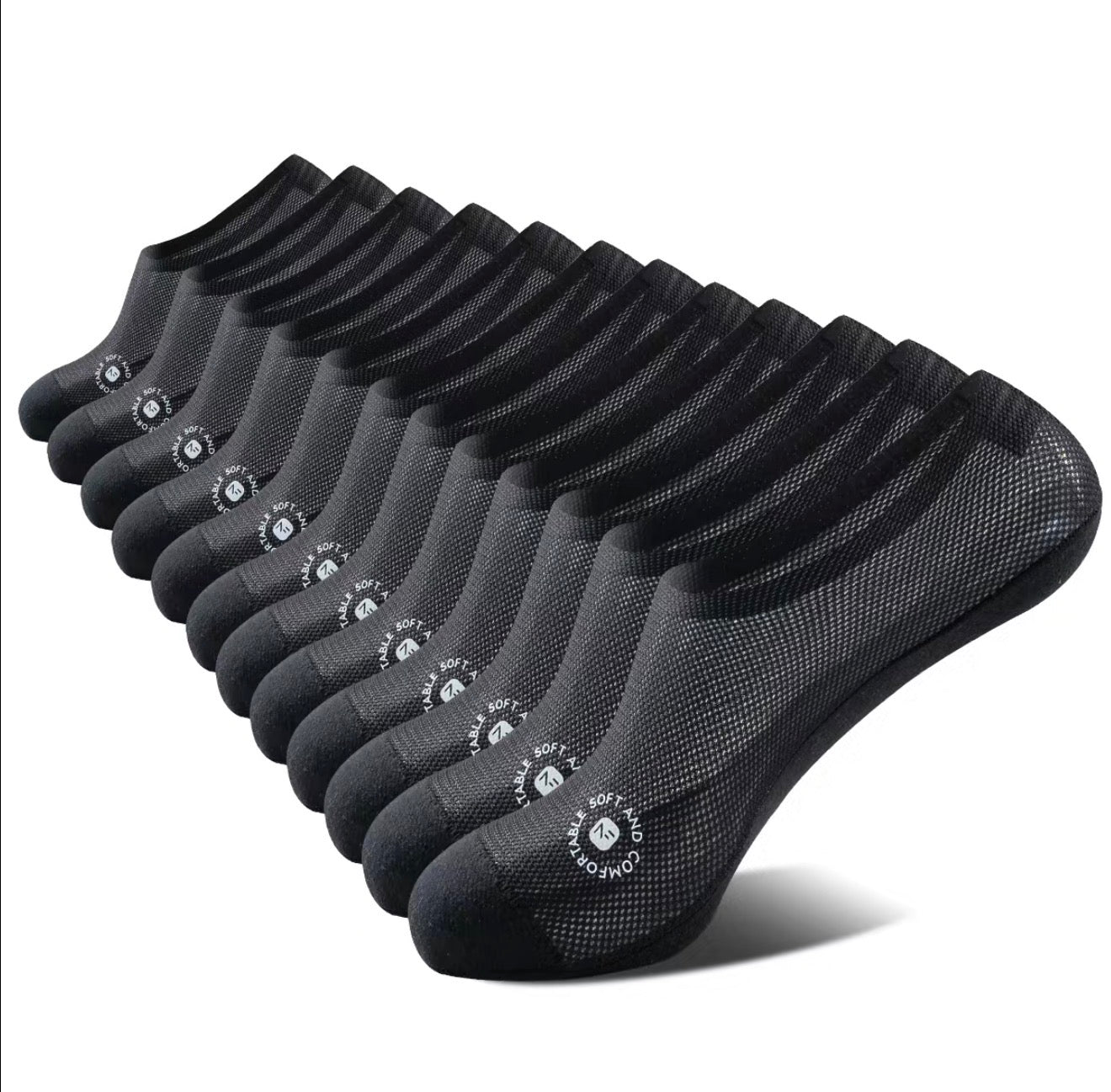 BreezeFit Low-Cut Mesh Socks