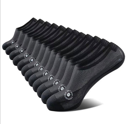 BreezeFit Low-Cut Mesh Socks