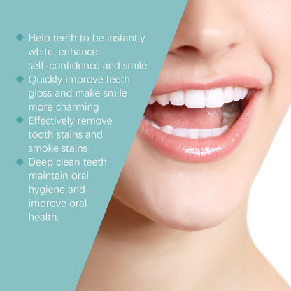 Instant Tooth Whitening Tooth Paint, Clean The Tartar Very Well Dirt Bright White Teeth And Fresh Smell