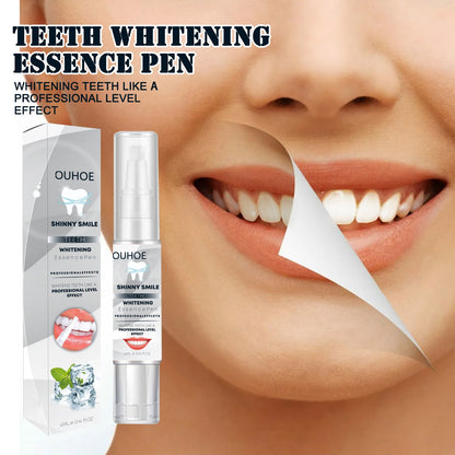 Teeth Whitening Essence Pen, Teeth Cleaning Care Fresh Breath Remove Smoke Stains Teeth Whitening Teeth Cleaning Pen